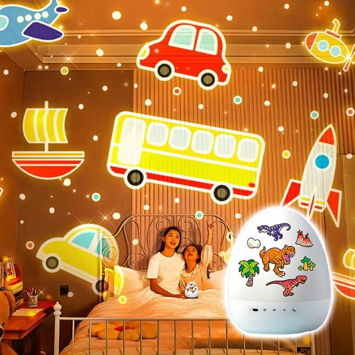 Dinosaur Egg Night Light Projector