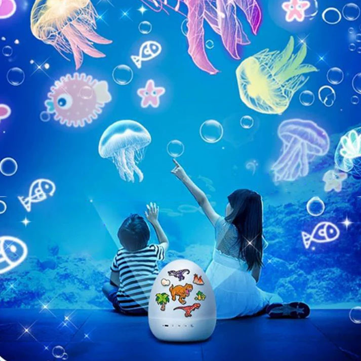 Dinosaur Egg Night Light Projector