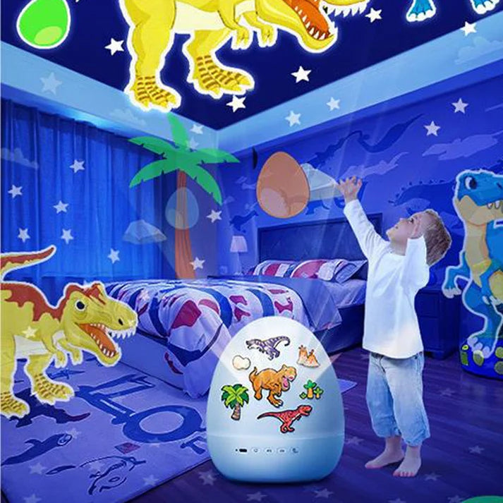 Dinosaur Egg Night Light Projector