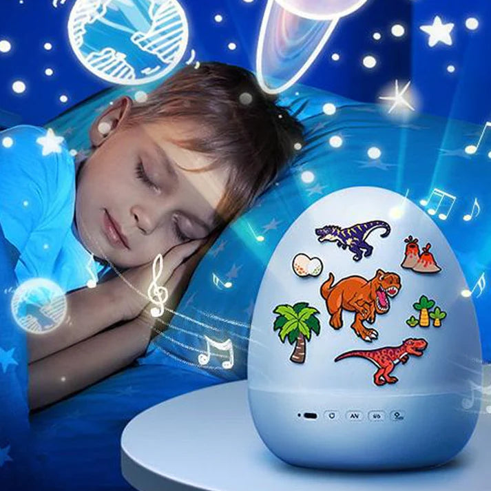 Dinosaur Egg Night Light Projector