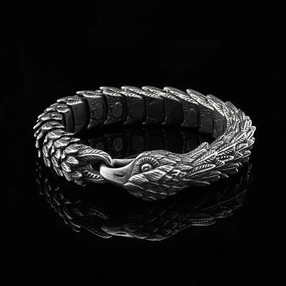 Vintage Eagle Titanium Steel Bracelet