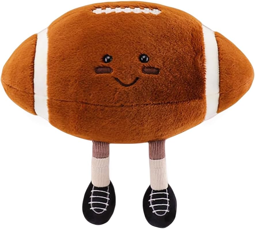 Cute Rugby Ball Plush Toy