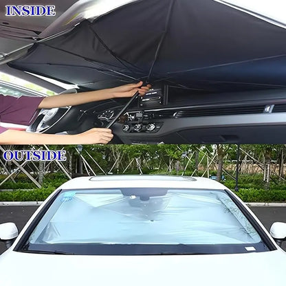 Car Front Window Heat Protective Umbrella