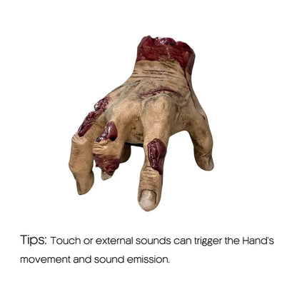 Self-walking and Sounding Hands