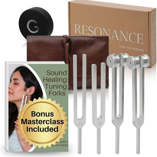 Resonance Tuning Forks for Healing Set