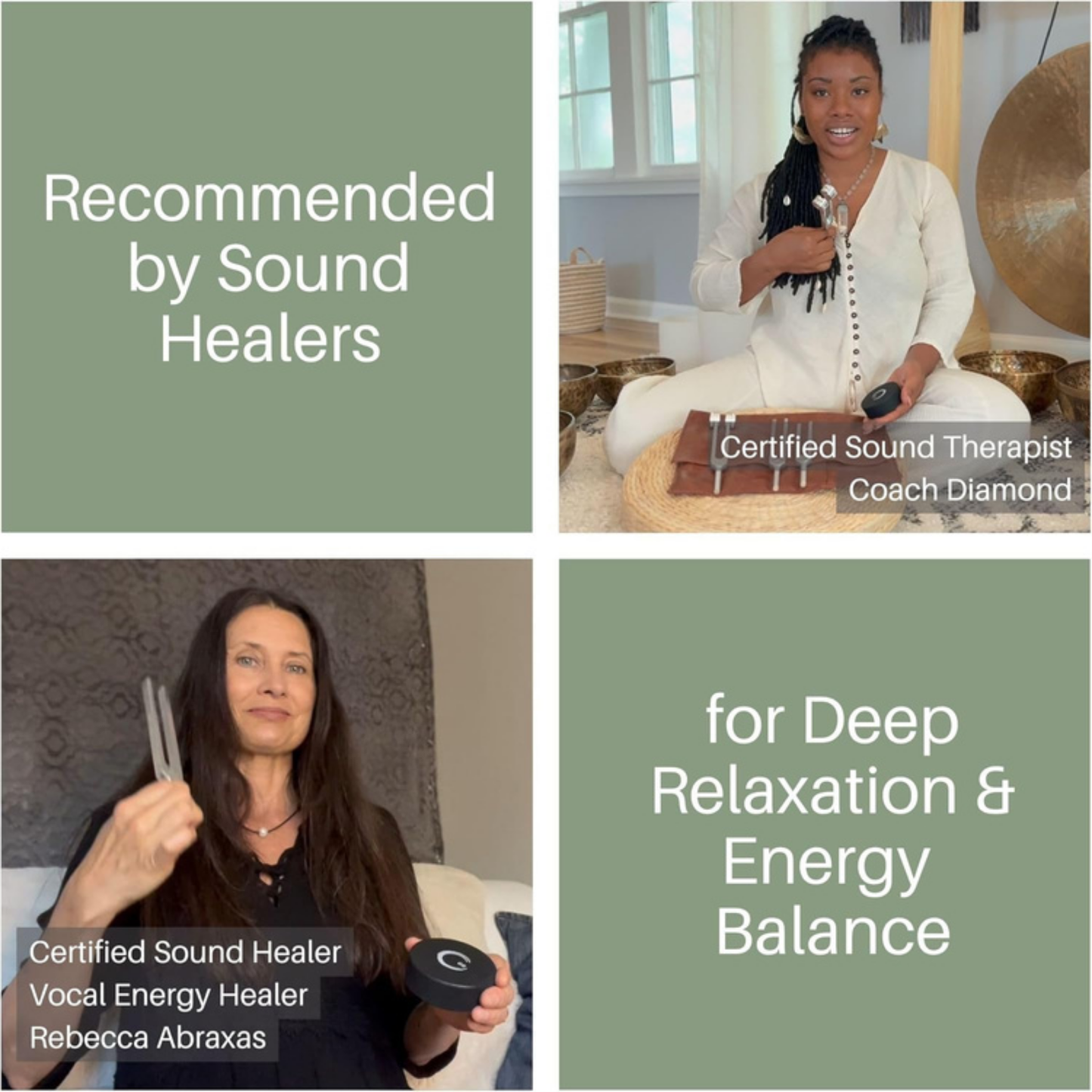 Resonance Tuning Forks for Healing Set