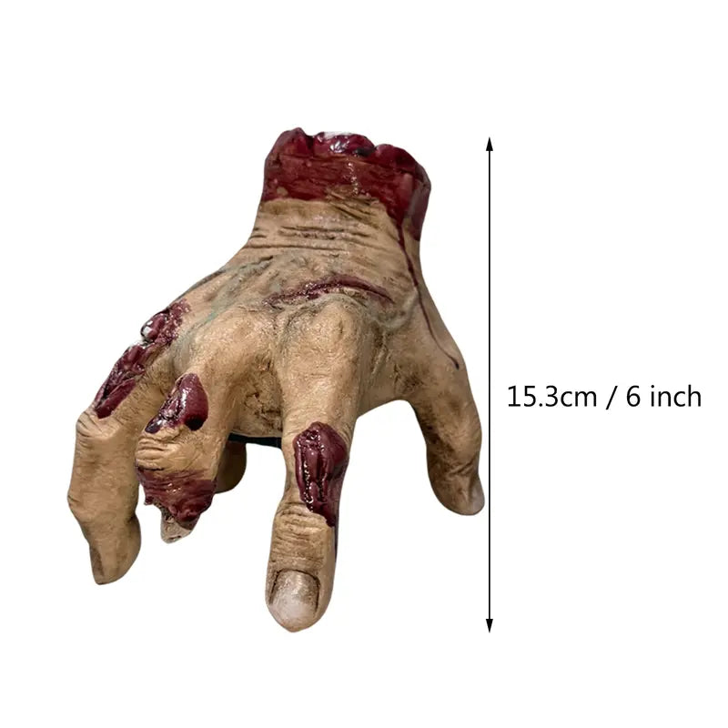 Self-walking and Sounding Hands