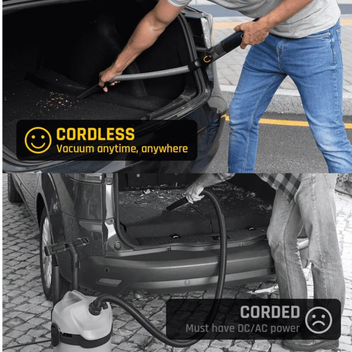 Cordless Car Vacuum Robust Clean
