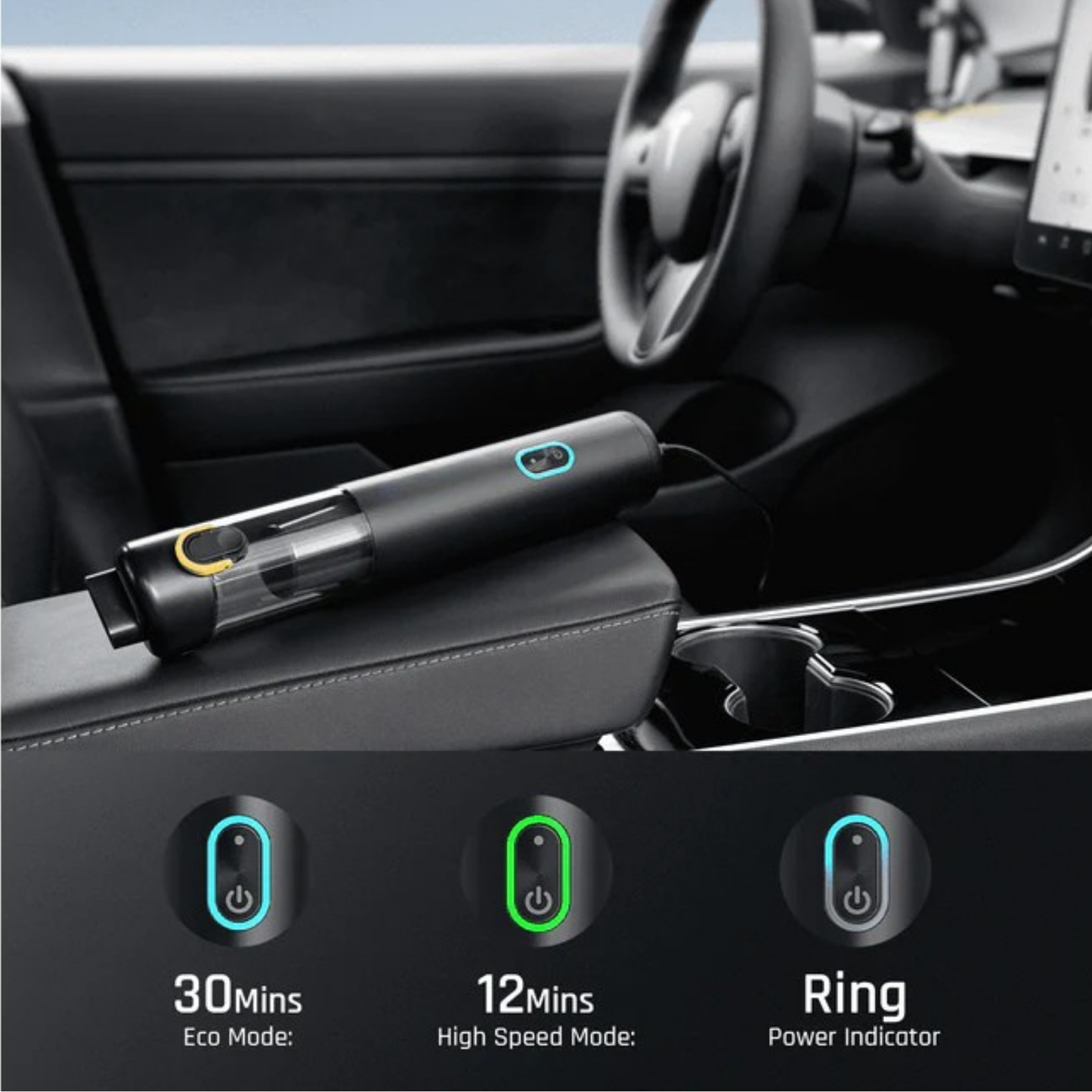 Cordless Car Vacuum Robust Clean