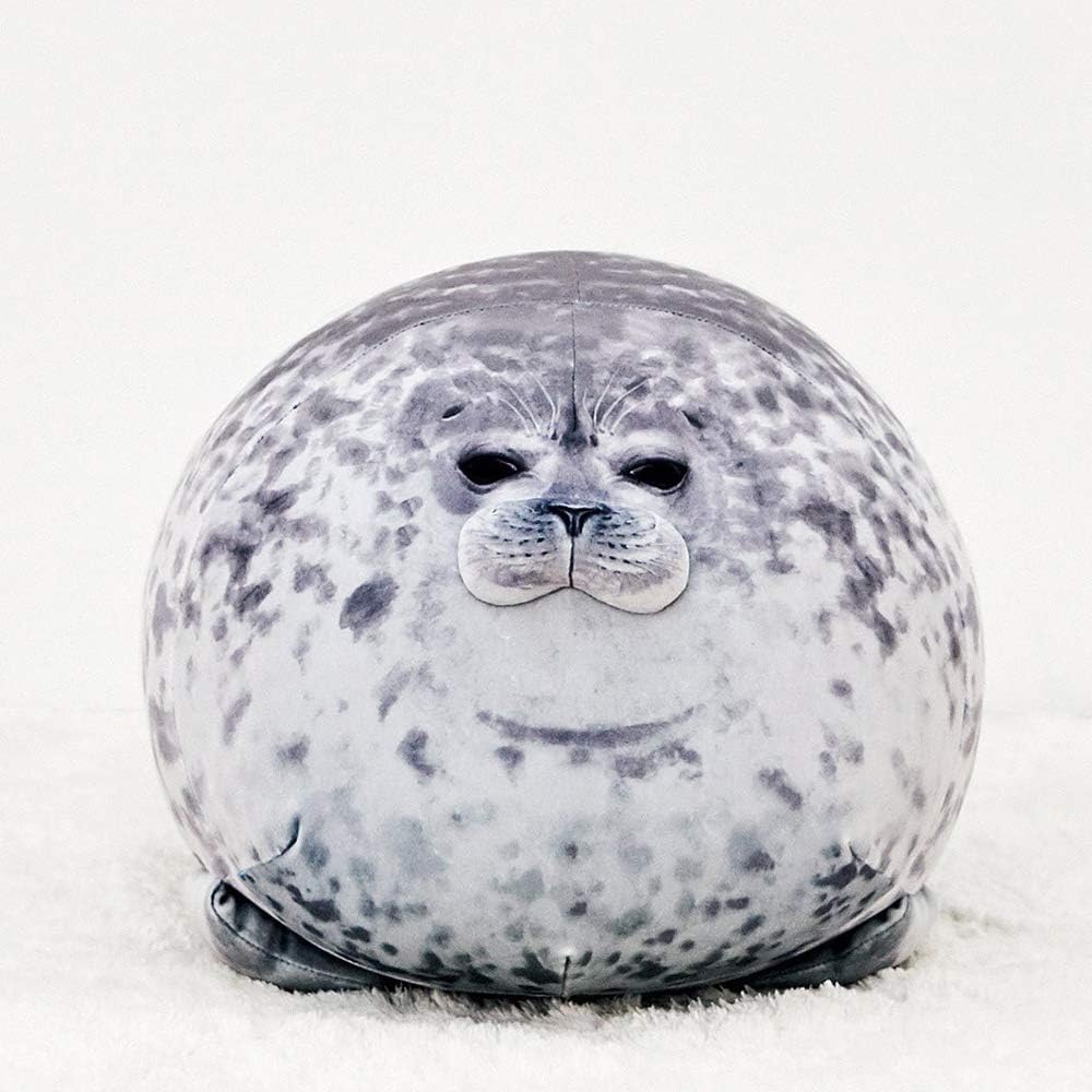 Chubby Blob Seal Pillow Plush