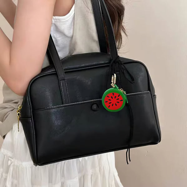 Cute Fruit Coin Purse Bag Charm Airtag Accessories