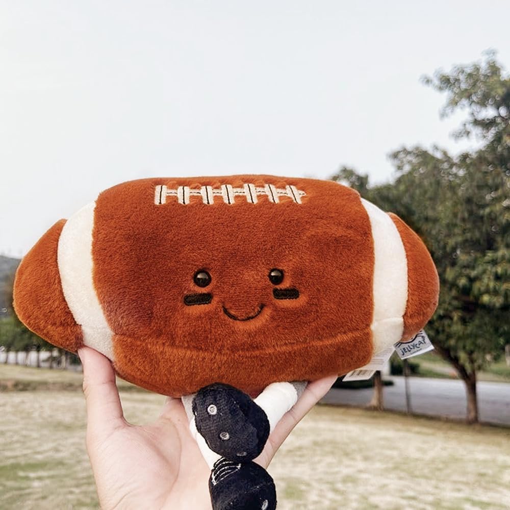 Cute Rugby Ball Plush Toy