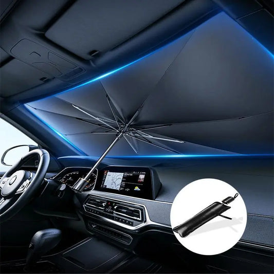 Car Front Window Heat Protective Umbrella