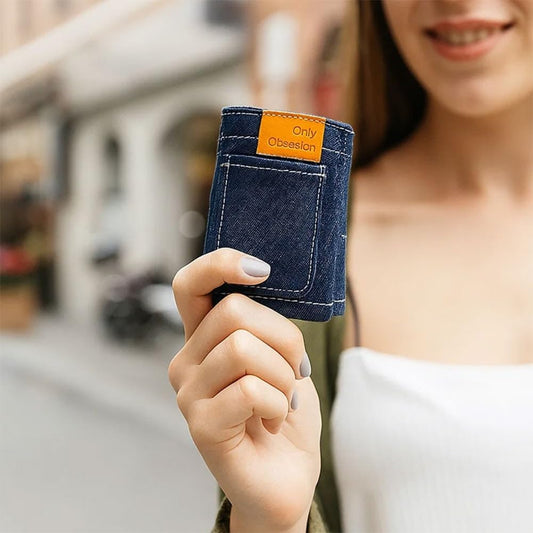 Pocket Pants Mini Jeans Wallet