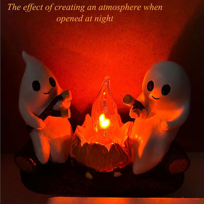 Ghost Campfire Flickering Night Light