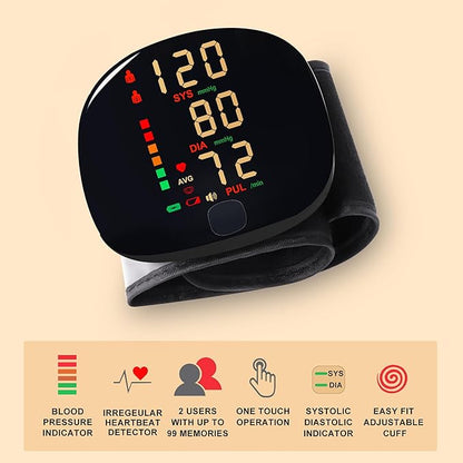 Wrist Blood Pressure Monitor
