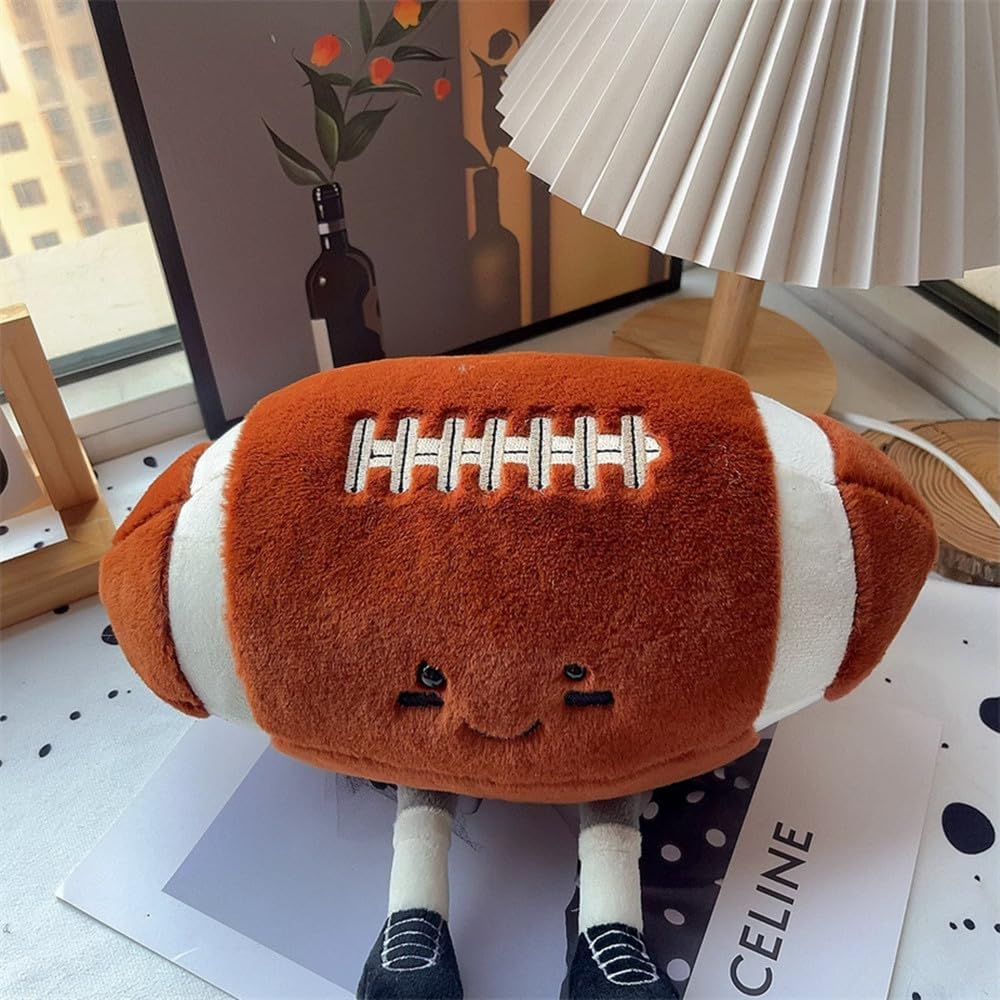 Cute Rugby Ball Plush Toy