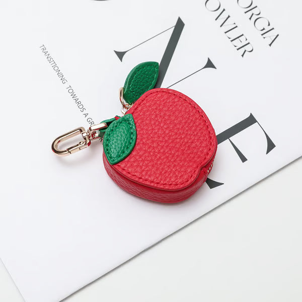 Cute Fruit Coin Purse Bag Charm Airtag Accessories