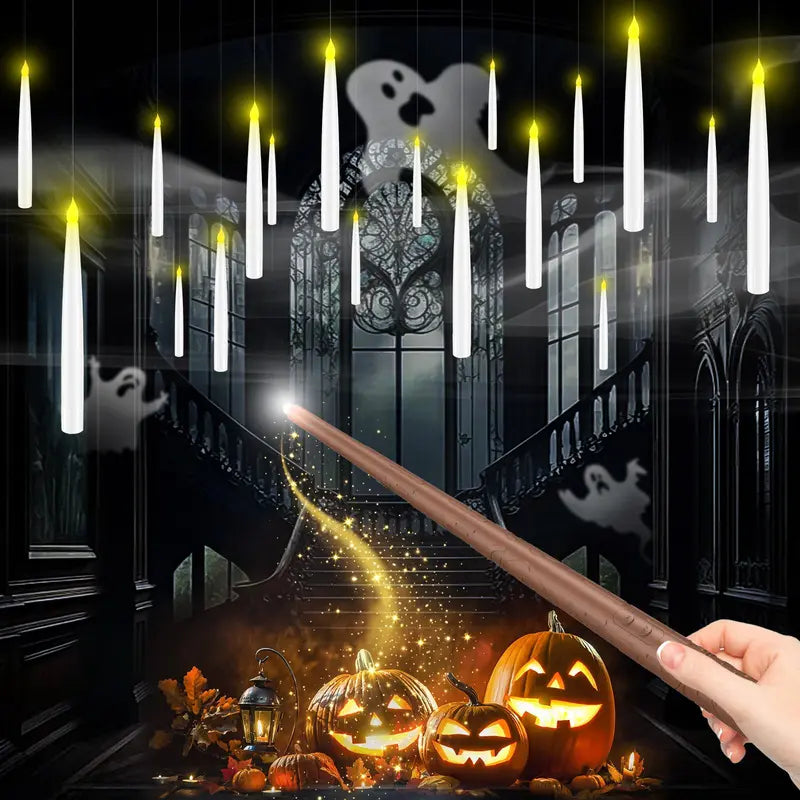 Floating Candles With Magic Wand