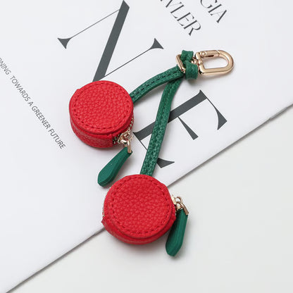 Cute Fruit Coin Purse Bag Charm Airtag Accessories