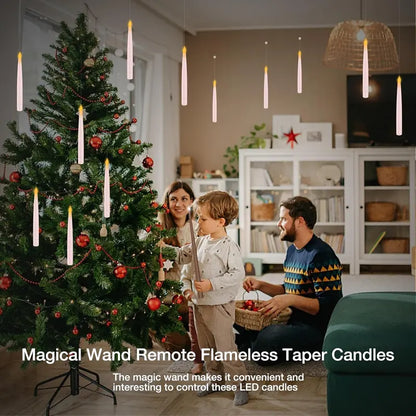 Floating Candles With Magic Wand