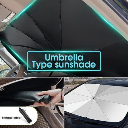 Car Front Window Heat Protective Umbrella