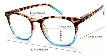 Sexy leopard print reading glasses