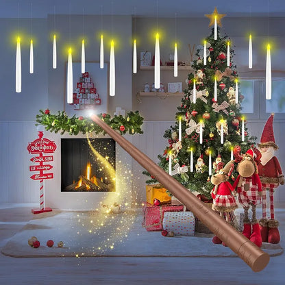 Floating Candles With Magic Wand