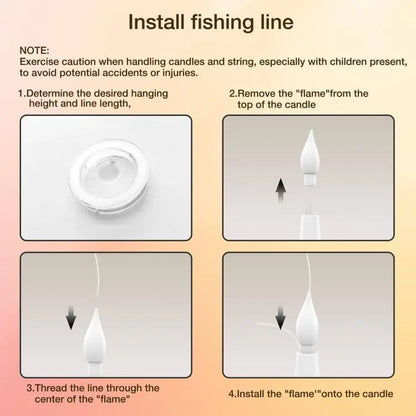 Floating Candles With Magic Wand