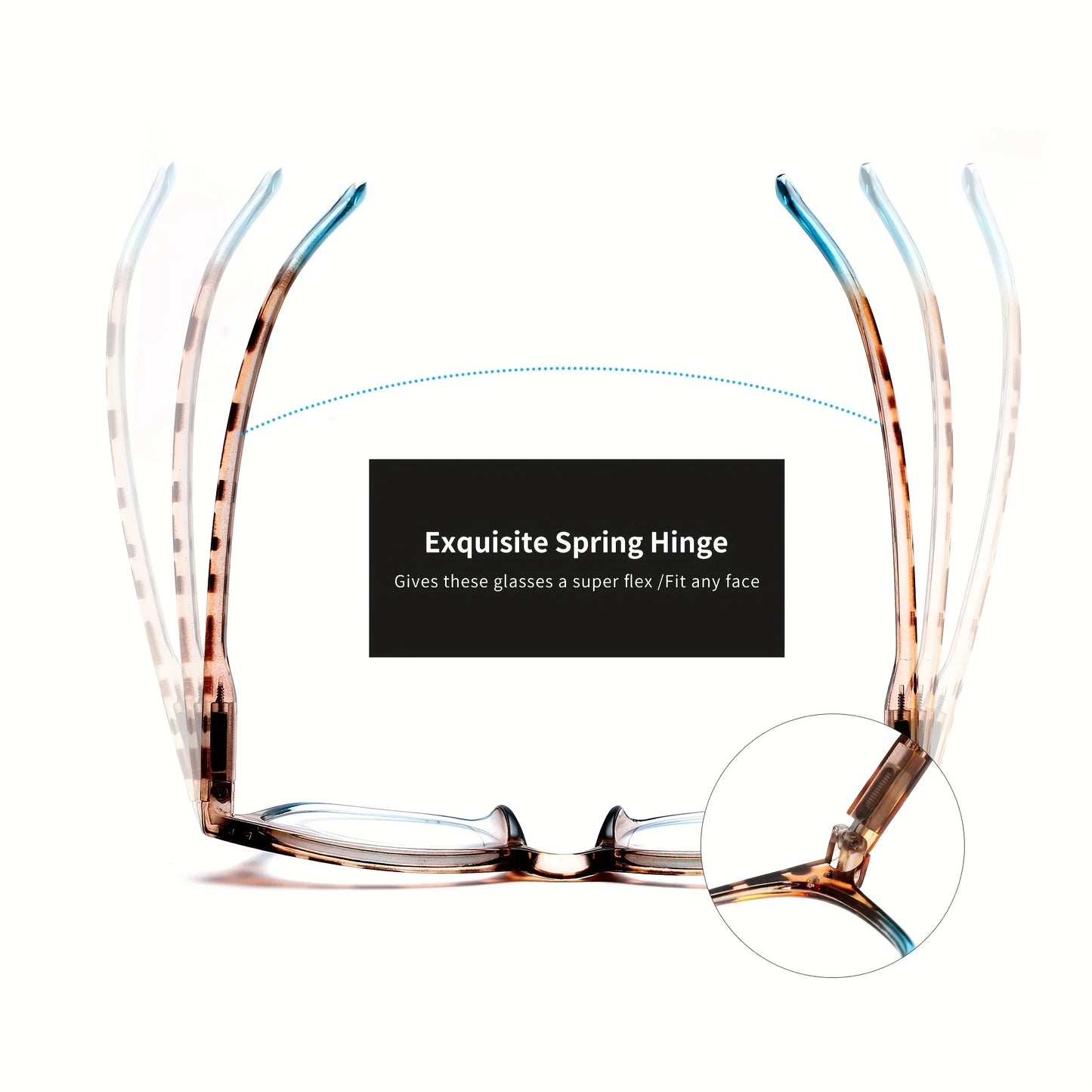 Sexy leopard print reading glasses