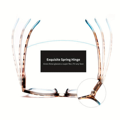 Sexy leopard print reading glasses