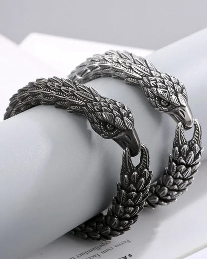 Vintage Eagle Titanium Steel Bracelet